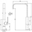 RUKI SINK MIXER PBS1001